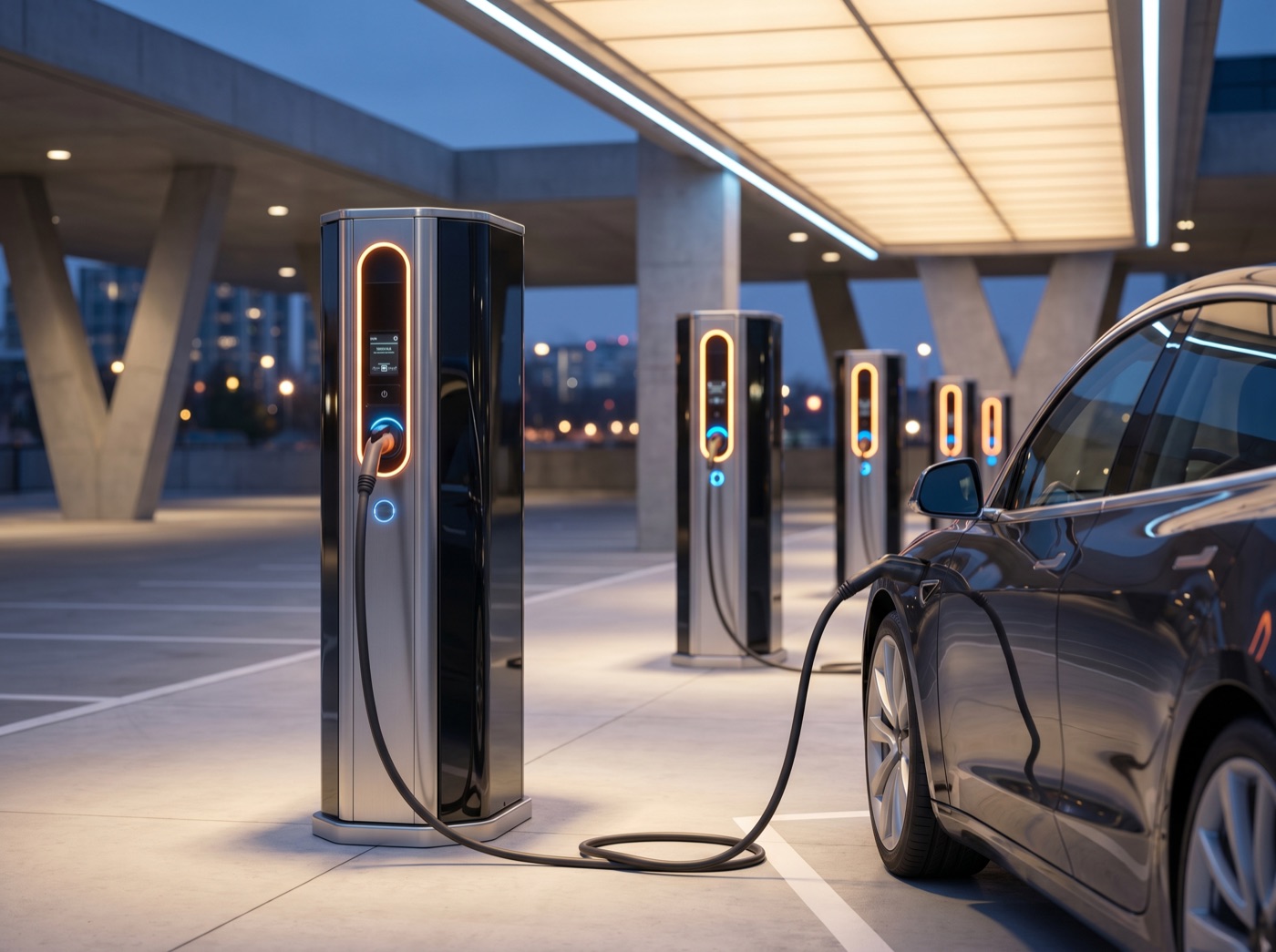 Commercial EV Charging Stations — Ridgetop Electrical Services